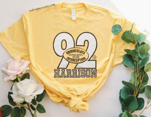 Steelers Immaculate Interception Harrison T-Shirts