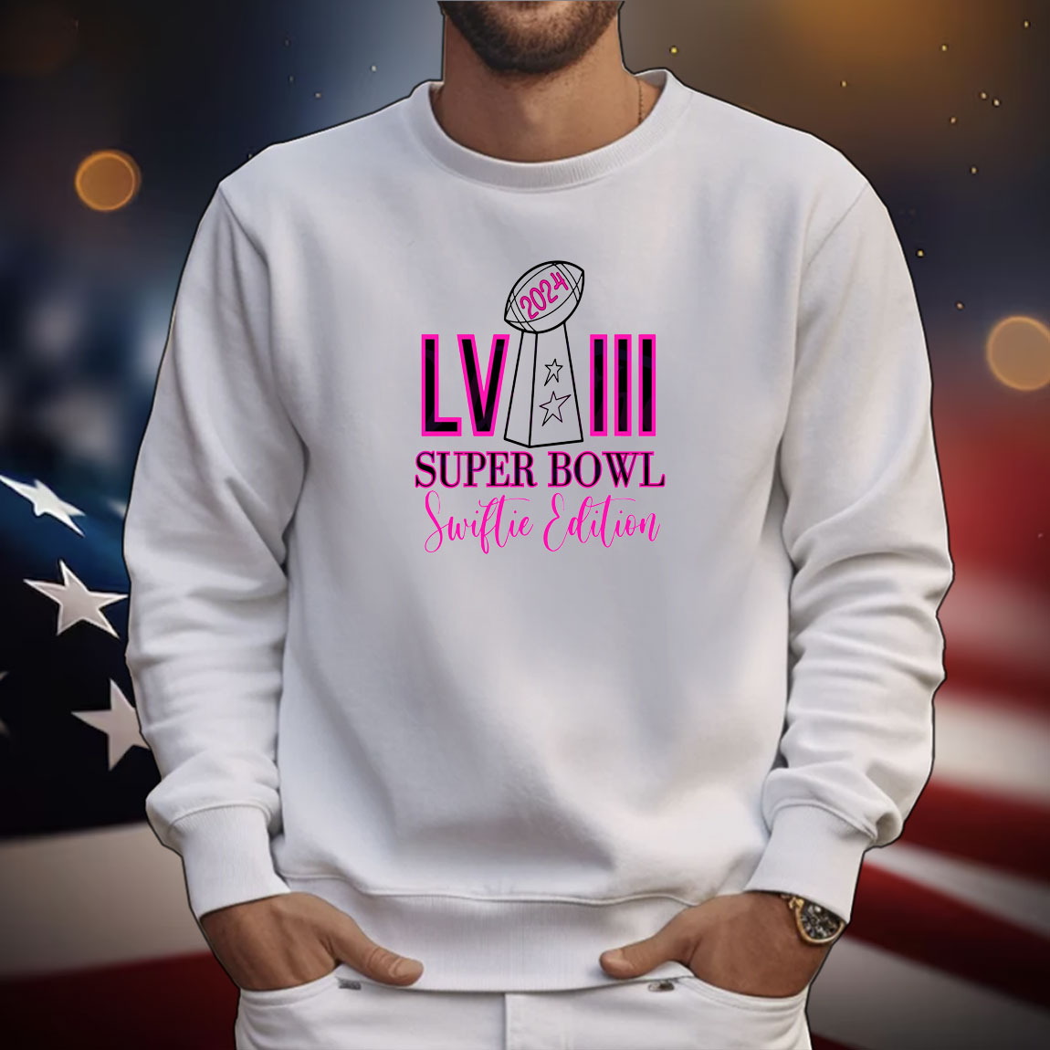 Super Bowl LVIII 2024 Swiftie Edition Tee Shirts