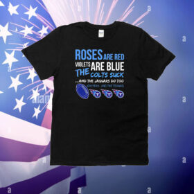 Tennessee Titans Roses Are Red Violets Are Blue T-Shirt
