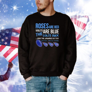 Tennessee Titans Roses Are Red Violets Are Blue Tee Shirts