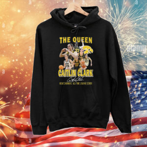 The Queen Caitlin Clark NCAA’s Women’s All-Time Leading Scorer T-Shirts