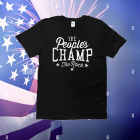 The Rock The People’s Champ T-Shirt