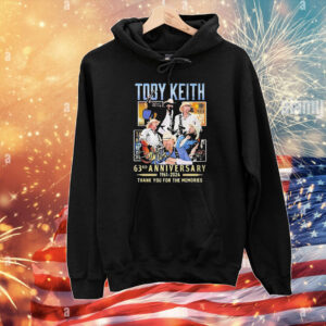 Toby Keith 63rd Anniversary 1961-2024 Thank You For The Memories T-Shirts