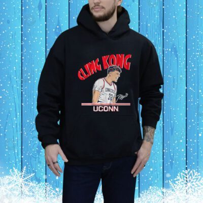 UConn Basketball: Donovan Clingan Cling Kong Hoodie Shirt