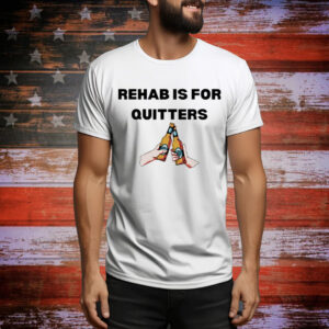 Unethical Threads Rehab Is For Quitters Drinking Hoodie TShirts
