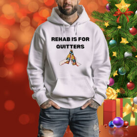 Unethical Threads Rehab Is For Quitters Drinking Hoodie TShirts