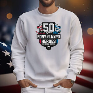 50th Heroes Hockey Game Tee Shirts