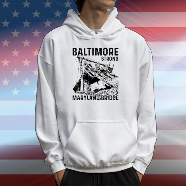 Baltimore Strong Maryland Bridge Vintage T-Shirts