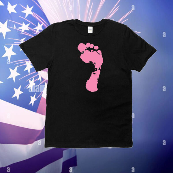 Big Pink Foot Get Up On Ya Good Foo T-Shirt