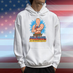 Bobby Hill-Man By The Propane of Grey Skull T-Shirts