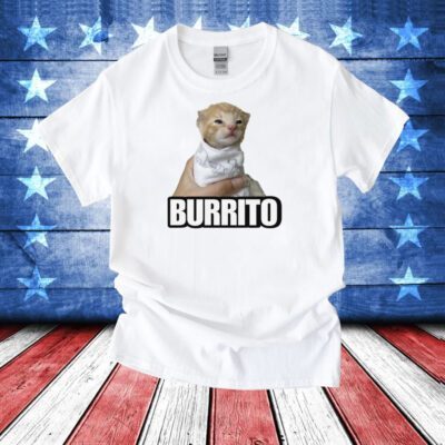Burrito Cat Cringey T-Shirt