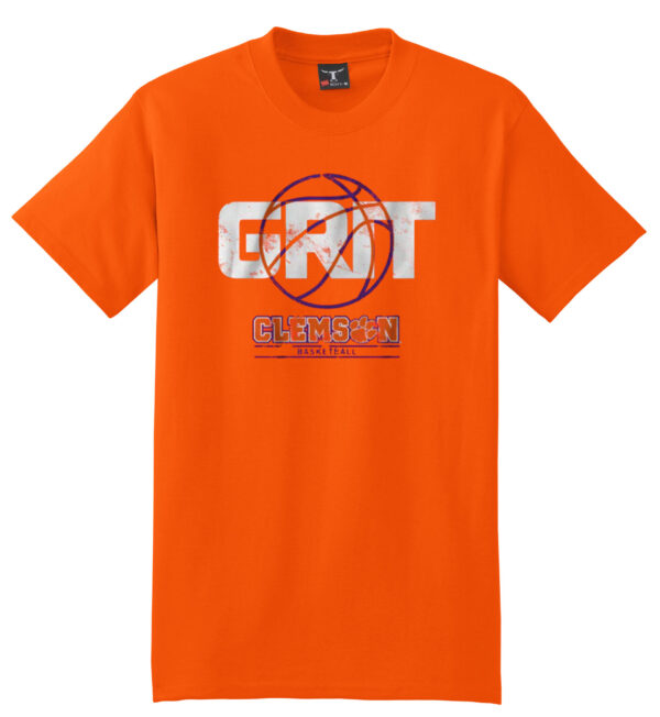 Clemson Basketball: Grit T-Shirts