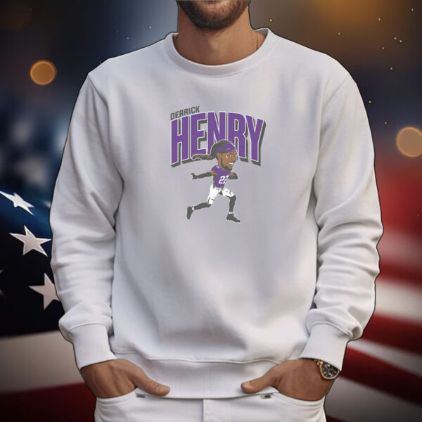 Derrick Henry: Baltimore Caricature T-Shirts