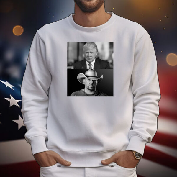 Donald Trump Or Jason Aldean Tee Shirts