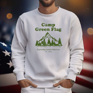 Dustin Poynter Camp Green Flag Tee Shirts