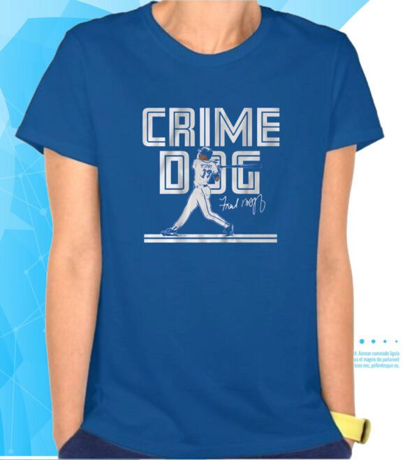 Fred McGriff: Crime Dog Toronto T-Shirts