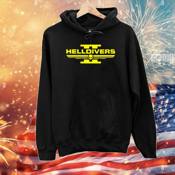 Helldivers Ii Logo Tee Shirts