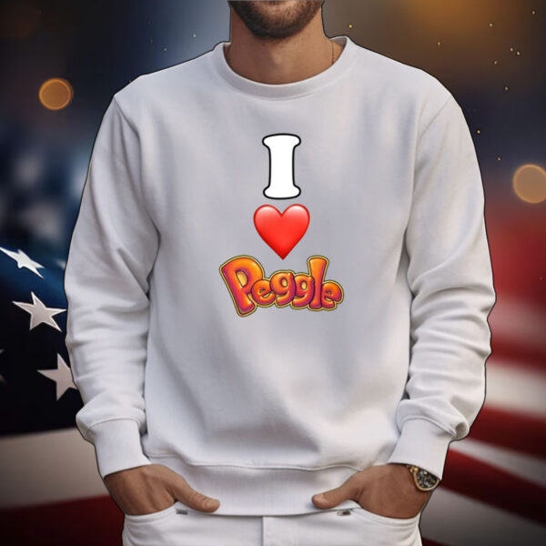 I Love Peggle Tee Shirts