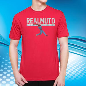 J.T. Realmuto: Slugger Swing T-Shirt