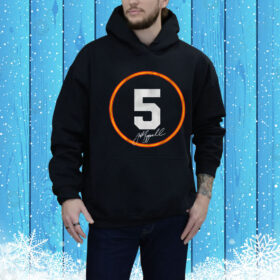 Jeff Bagwell: Number Circle Hoodie Shirt