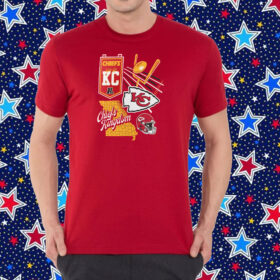 Kansas City Chiefs Fanatics Branded Split Zone Shirt