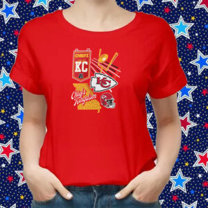 Kansas City Chiefs Fanatics Branded Split Zone Shirts