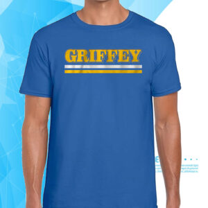 Ken Griffey Sr: Seattle Team Name Text T-Shirt