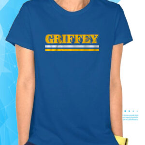 Ken Griffey Sr: Seattle Team Name Text T-Shirts
