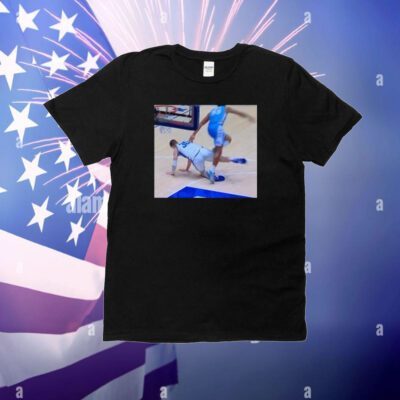 Kyle Filipowski Trips Harrison Ingram Photo T-Shirt