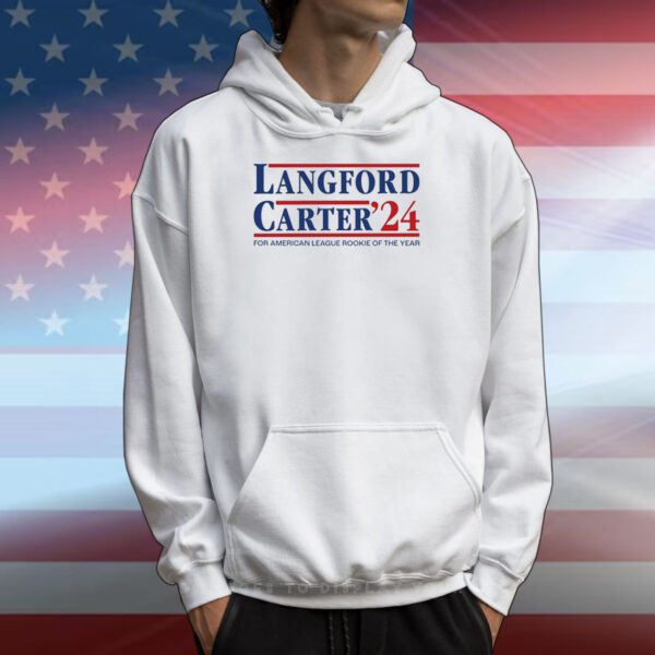 Langford Carter'24 For American League Rookie Of The Year T-Shirts