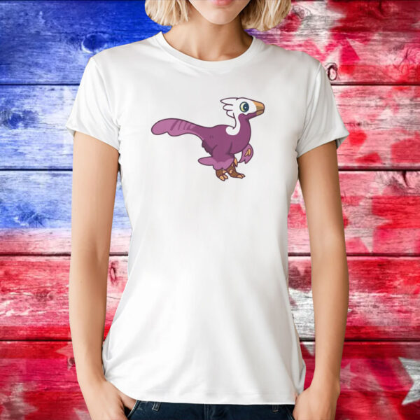 Lesbian Pride Troodon Tee Shirts