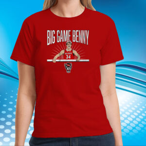 NC State Basketball: Ben Middlebrooks Big Game Benny T-Shirts