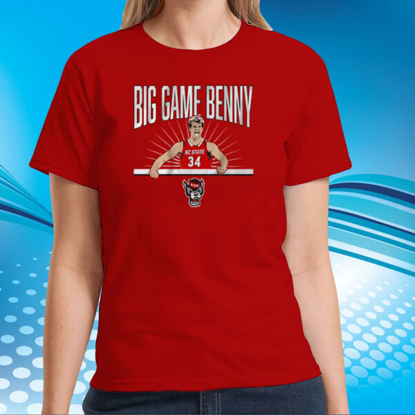 NC State Basketball: Ben Middlebrooks Big Game Benny T-Shirts