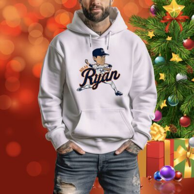 Nolan Ryan: Houston Caricature Hoodie Shirt