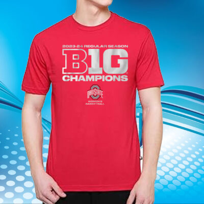 Ohio State Women's Basketball: 2024 Big Ten Regular Season Champions T-Shirt