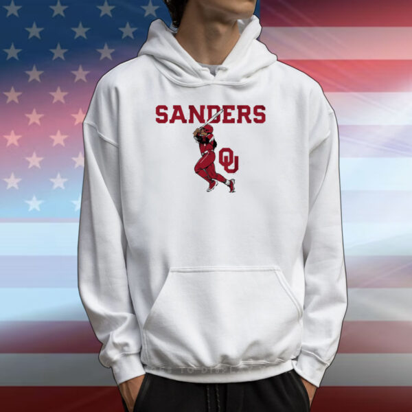 Oklahoma Softball: Cydney Sanders Slugger Swing T-Shirts