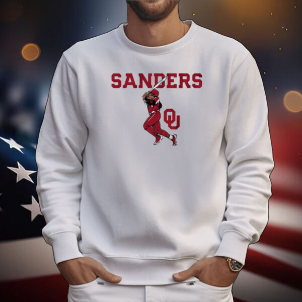 Oklahoma Softball: Cydney Sanders Slugger Swing Tee Shirts
