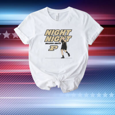 Purdue Basketball: Braden Smith Night-Night T-Shirt