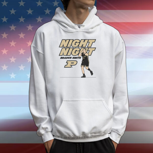 Purdue Basketball: Braden Smith Night-Night T-Shirts