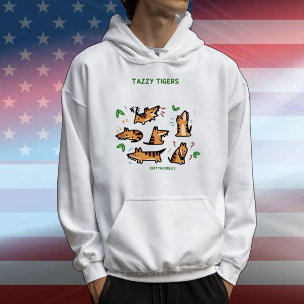 Tazzy Tigers Dirtynoodles New T-Shirts