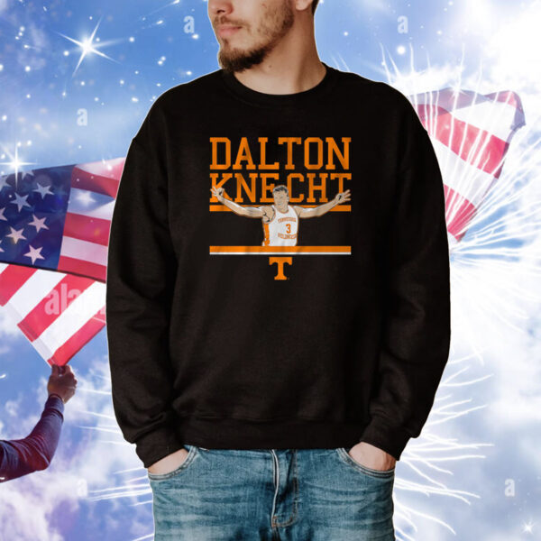 Tennessee Basketball: Dalton Knecht Signature Pose T-Shirts