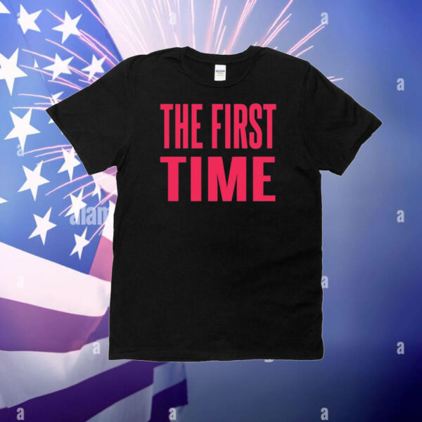 The First Time Logo Block T-Shirt