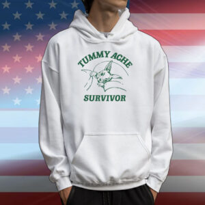 Tummy Ache Survivor Rabbit Tee Shirts