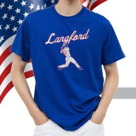 Wyatt Langford Slugger Swing Shirt