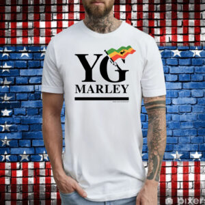 Yg Marley Flag Logo Tee Shirt