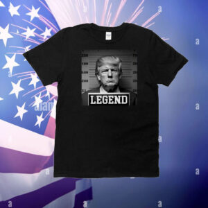 Zeek Arkham Trump Mugshot Legend T-Shirt