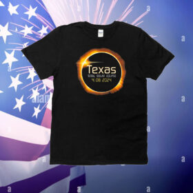 2024 Solar Eclipse Texas USA Totality T-Shirt