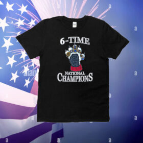 6 Time National Champions T-Shirt