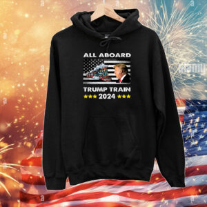 All aboard Trump train 2024 Tee Shirts