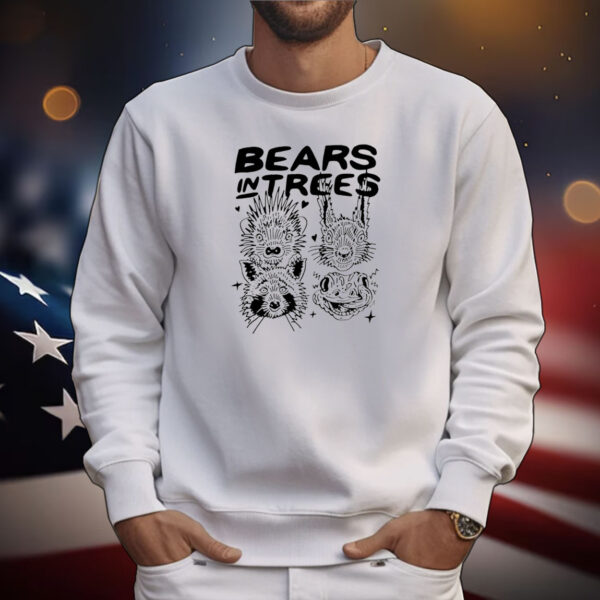 Bears In Trees Animals Tee Shirts